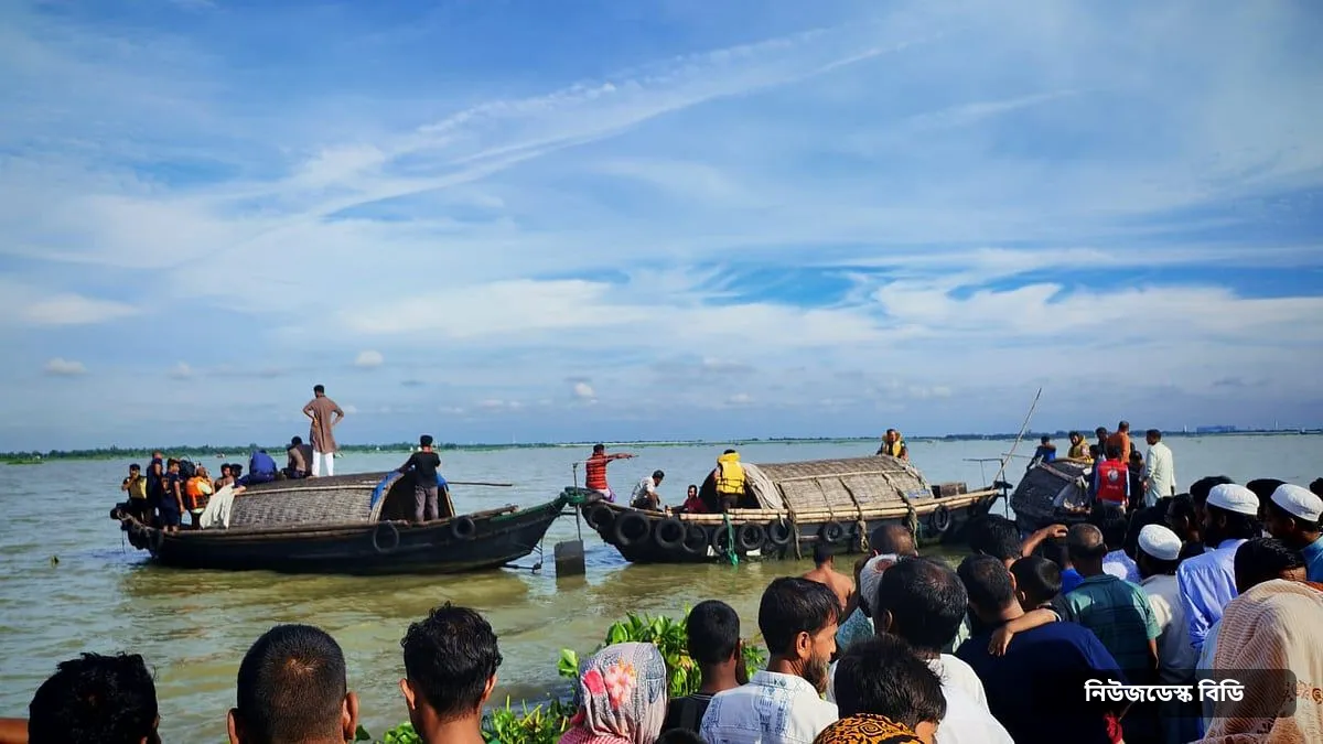 মেঘনায় ডুবে যমজ দুই ভাইসহ ৩ স্কুল শিক্ষার্থীর মৃত্যু